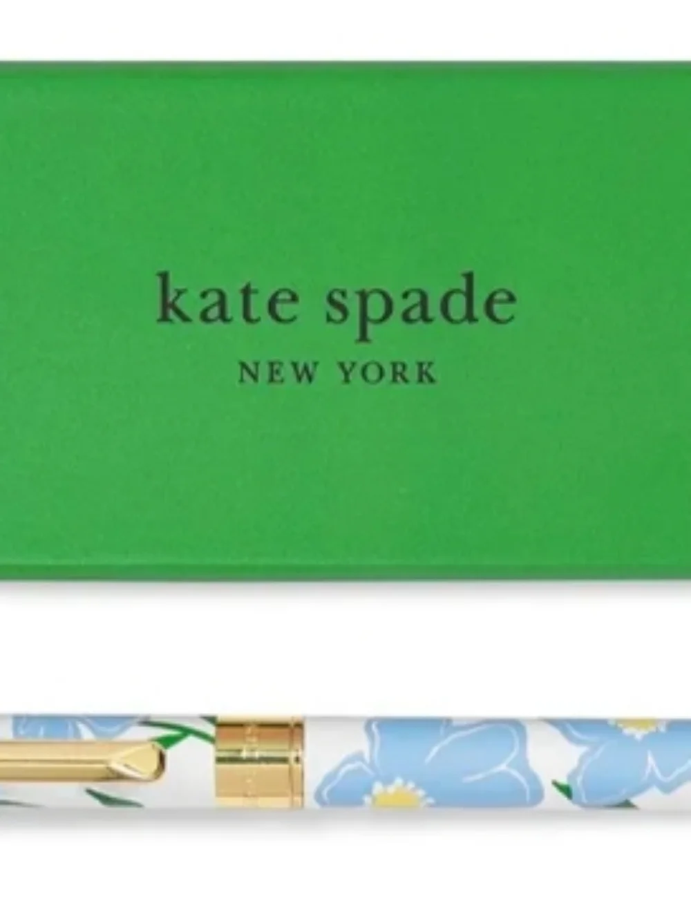 kate spade NEW YORK Ballpoint Pen Sunshine Floral BRAND-NEW w/tag/box